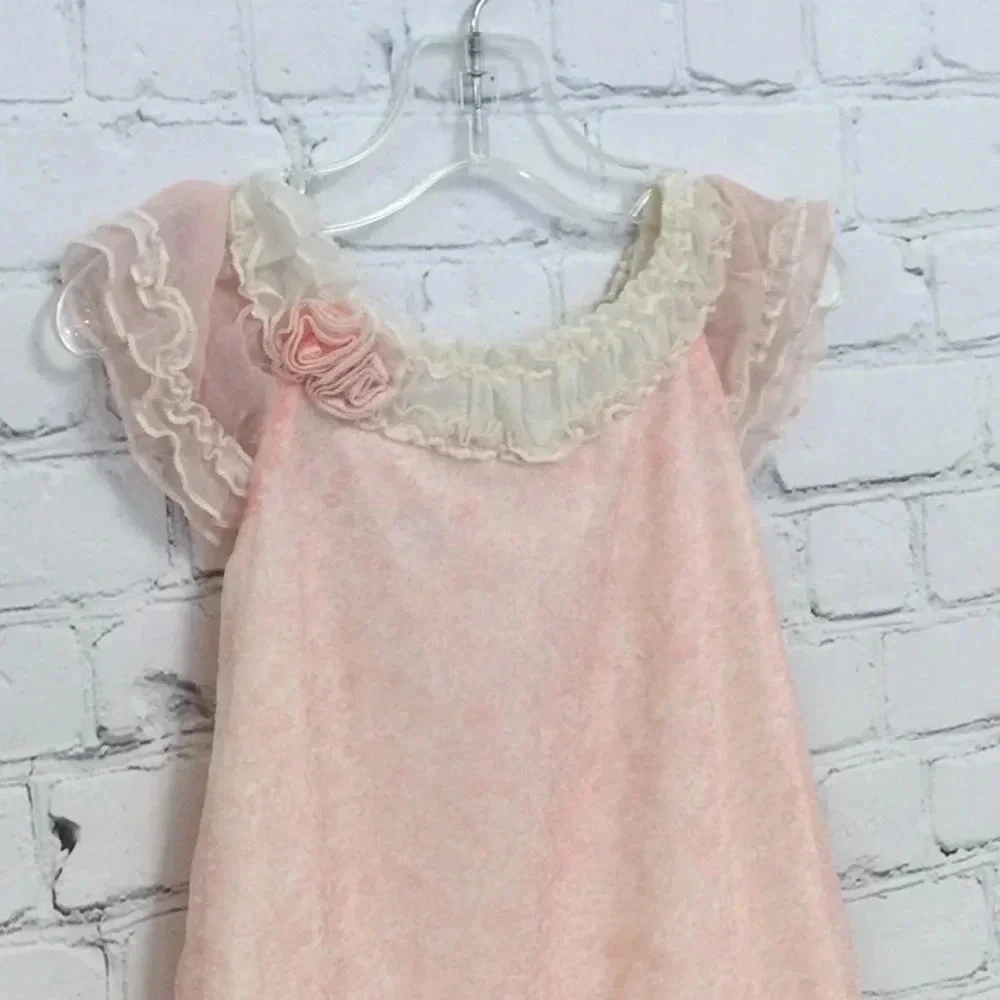 Biscotti Collection 3T Pink Ruffle Dress